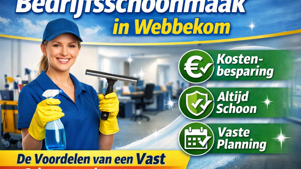Bedrijfsschoonmaak in Webbekom — De Voordelen van een Vast Schoonmaakcontract