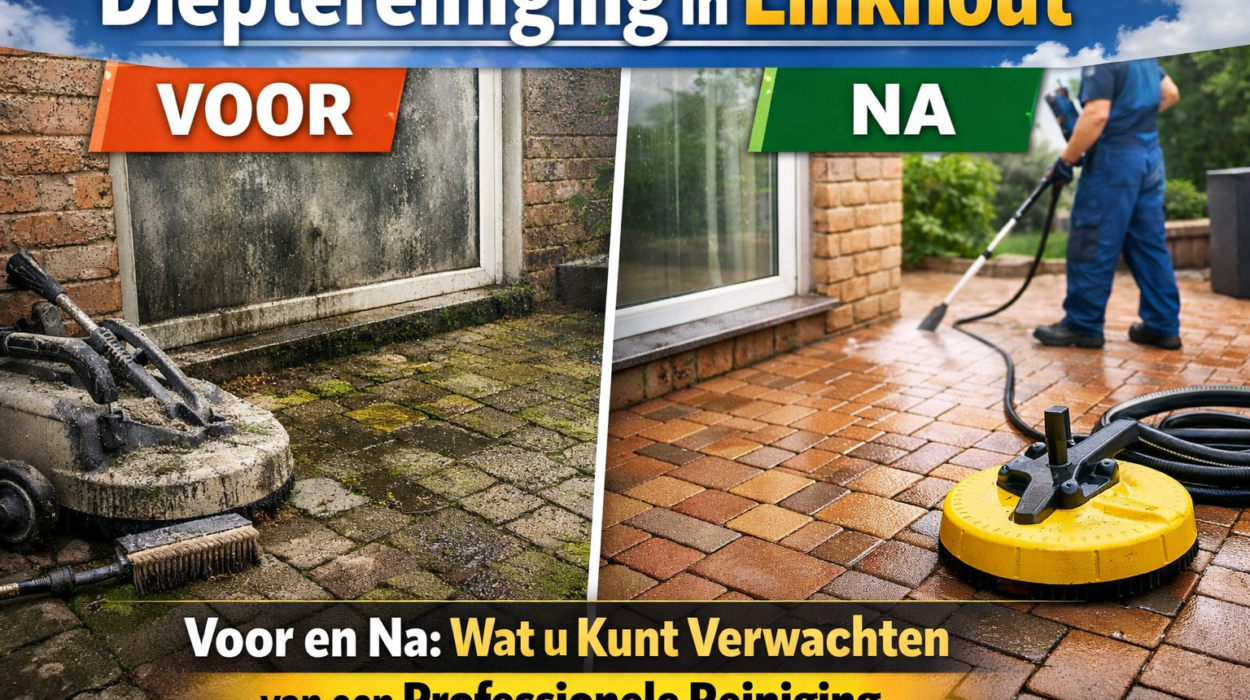 Dieptereiniging in Linkhout — Voor en Na Wat u Kunt Verwachten van een Professionele Reiniging