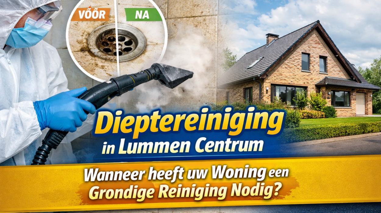 Dieptereiniging in Lummen Centrum — Wanneer heeft uw Woning een Grondige Reiniging Nodig? 2 Dieptereiniging in Lummen Centrum – grondige reiniging door Pro Max Cleaning