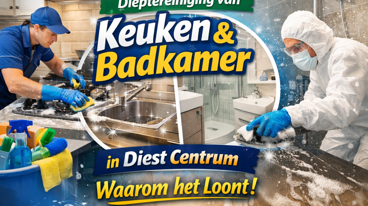 Dieptereiniging van Keuken en Badkamer in Diest Centrum — Waarom het Loont