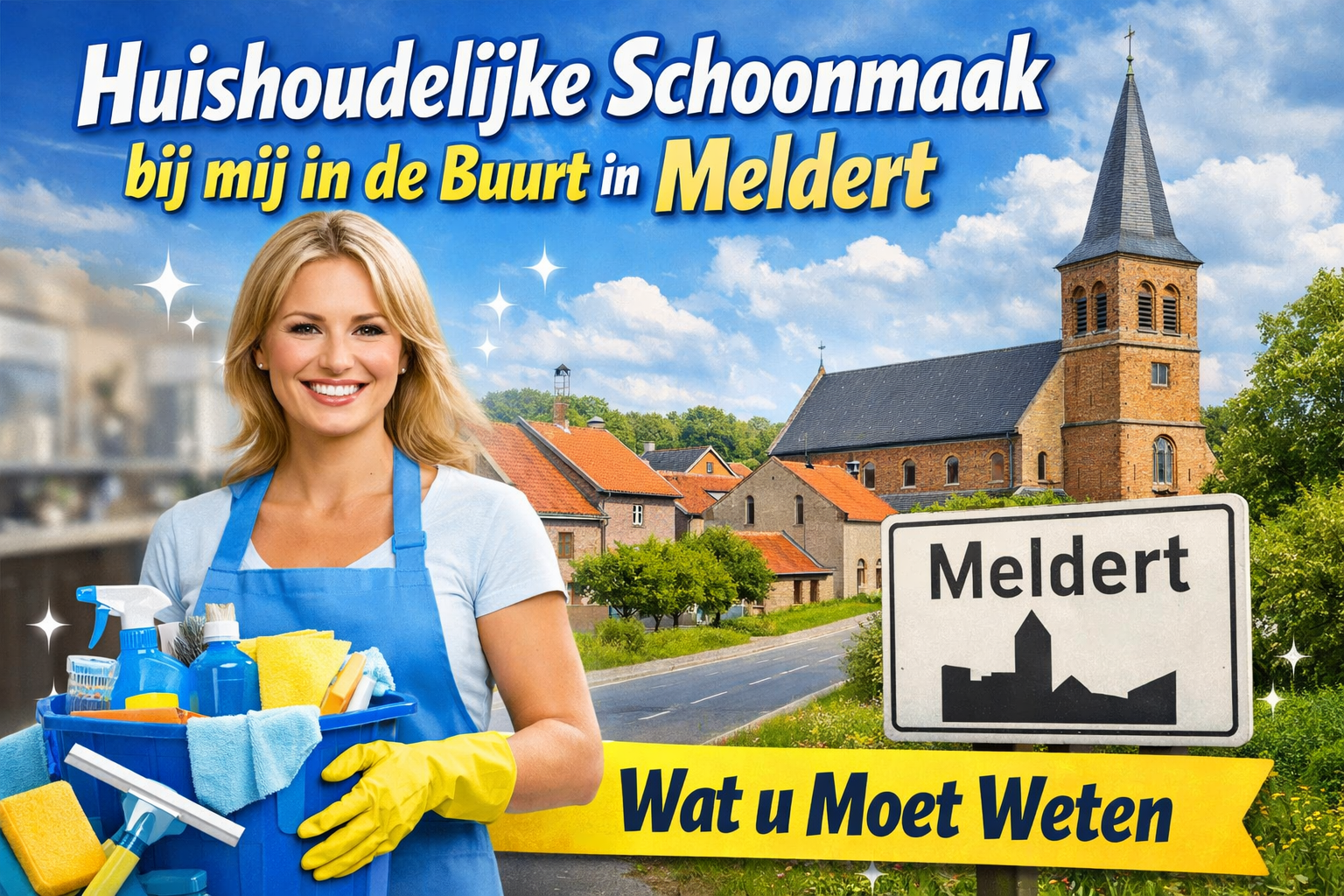 Huishoudelijke schoonmaak in Meldert door Pro Max Cleaning